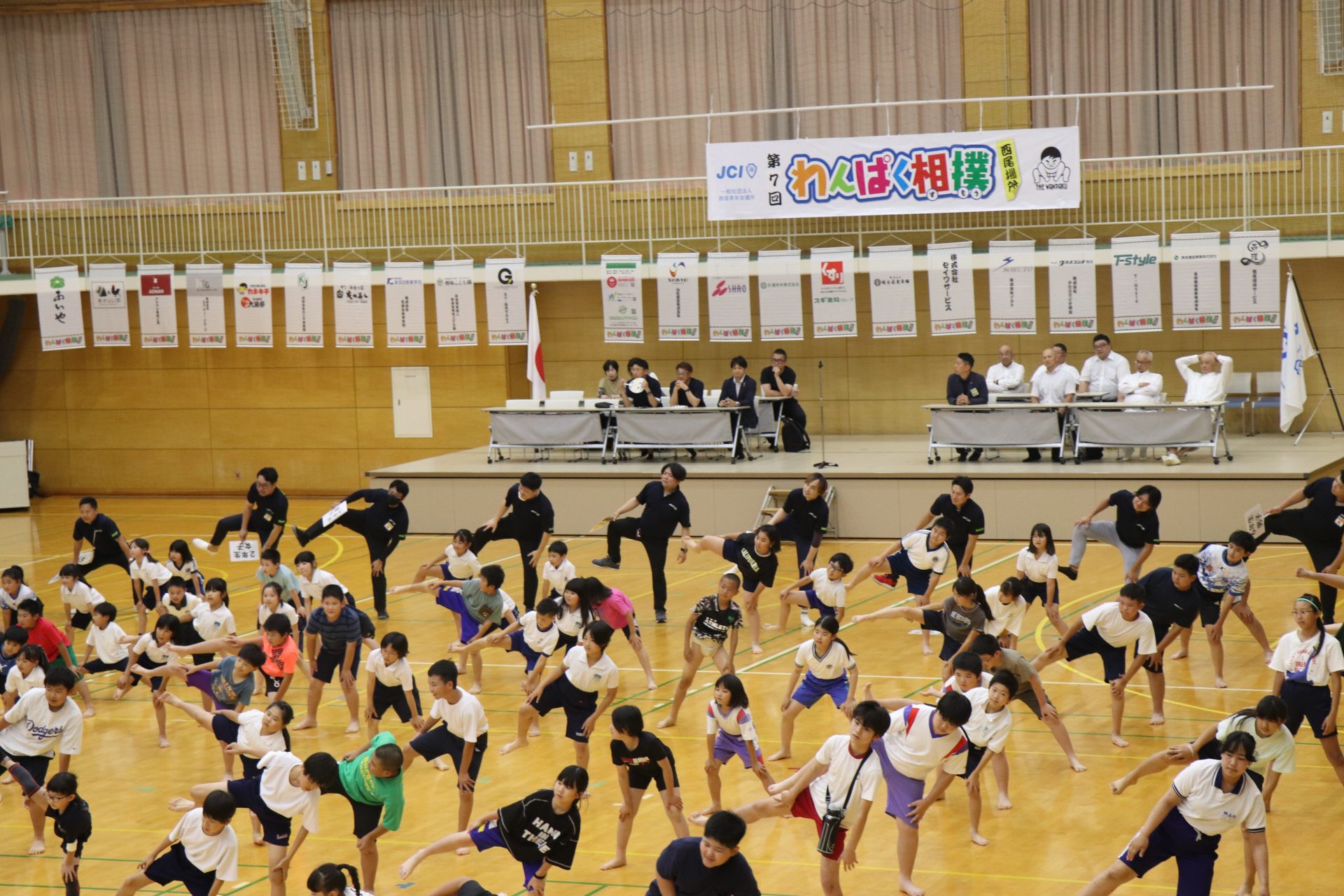２０２５年６月度例会・事業「第７回わんぱく相撲西尾場所～気持ちを一つに挑戦しよう～」